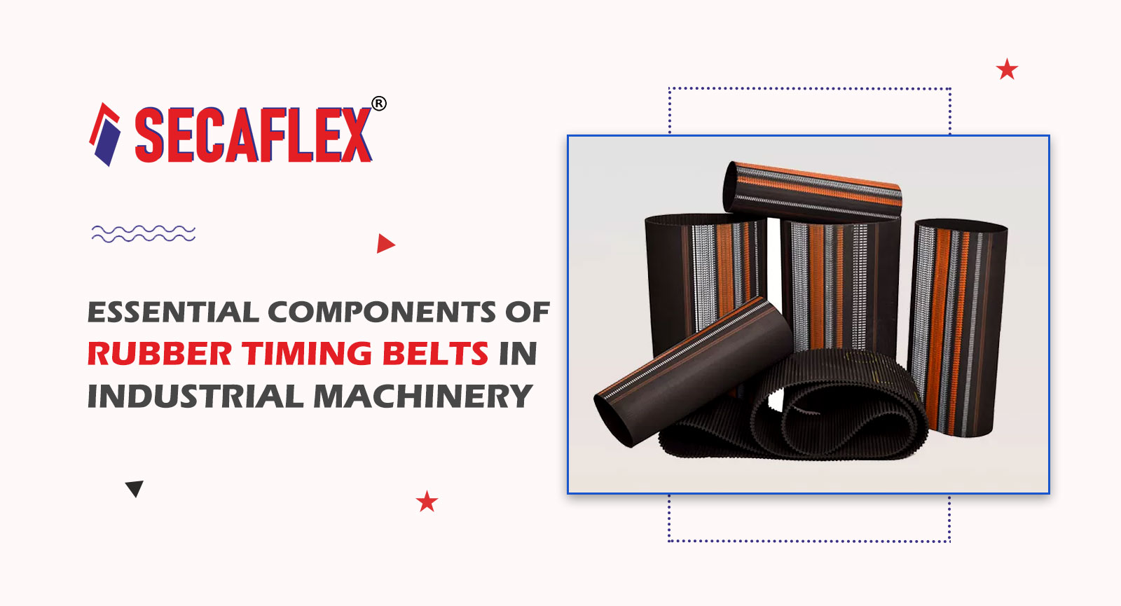 Essential Components of Rubber Timing Belts in Industrial Machinery