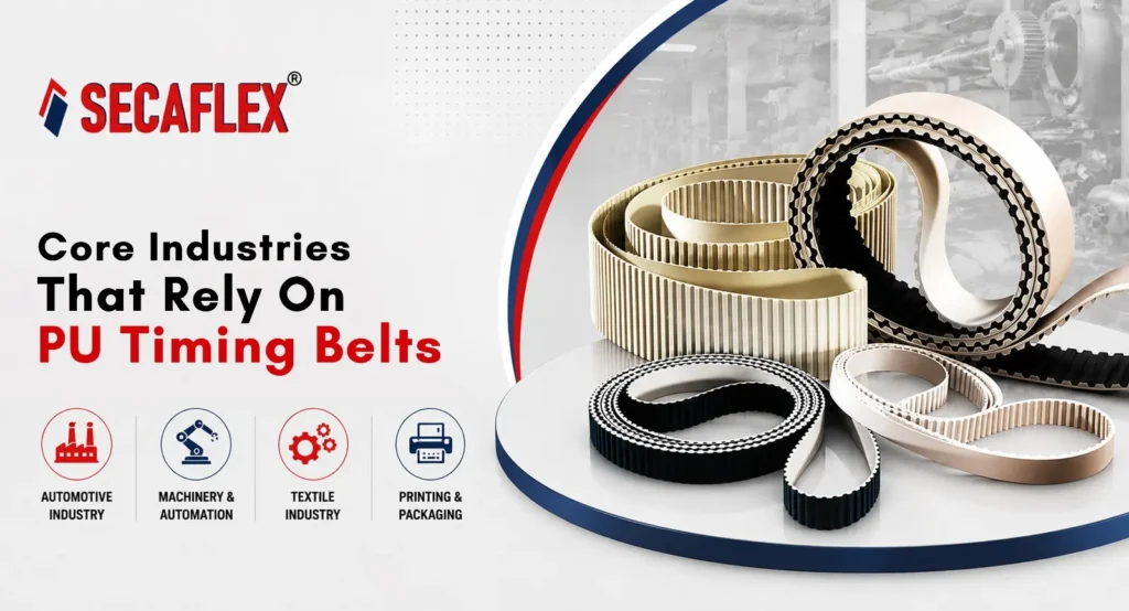 Where PU Timing Belts Are Used in Industrial Applications, DKT