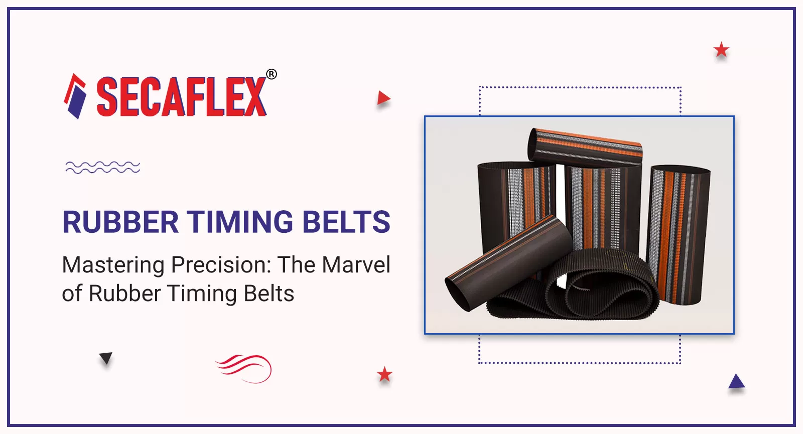 Mastering Precision: The Marvel of Rubber Timing Belts